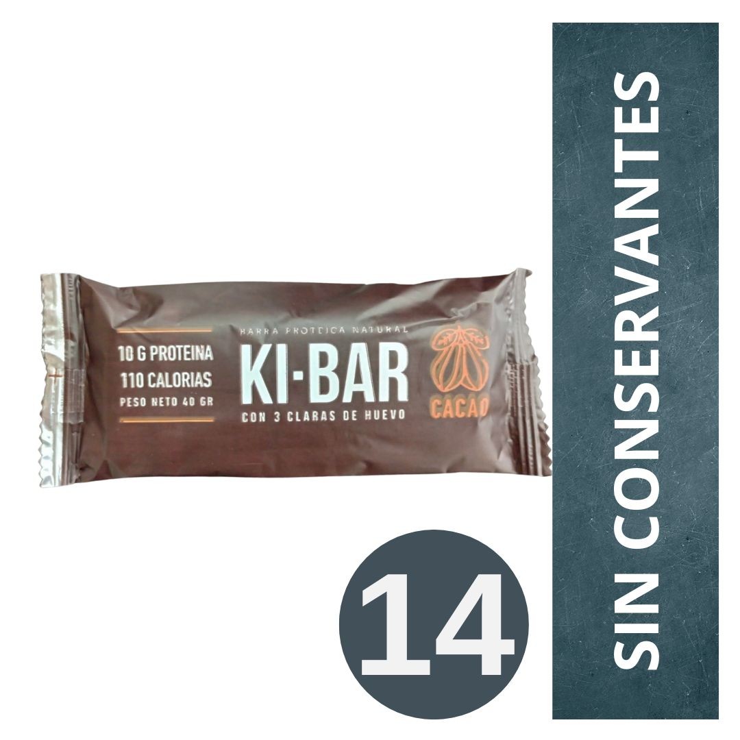 barras-proteicas-naturales-ki-bar-sabor-cacao-14-x-40-gr