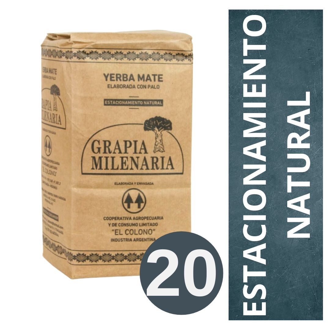 pack-de-yerba-mate-grapia-milenaria-20-x-500-gr