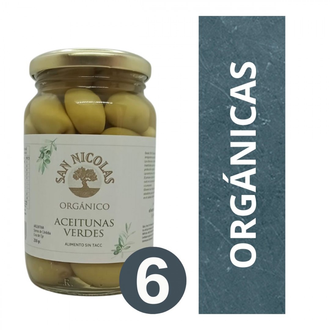 pack-de-aceitunas-verdes-organicas-san-nicolas-6-x-250-gr