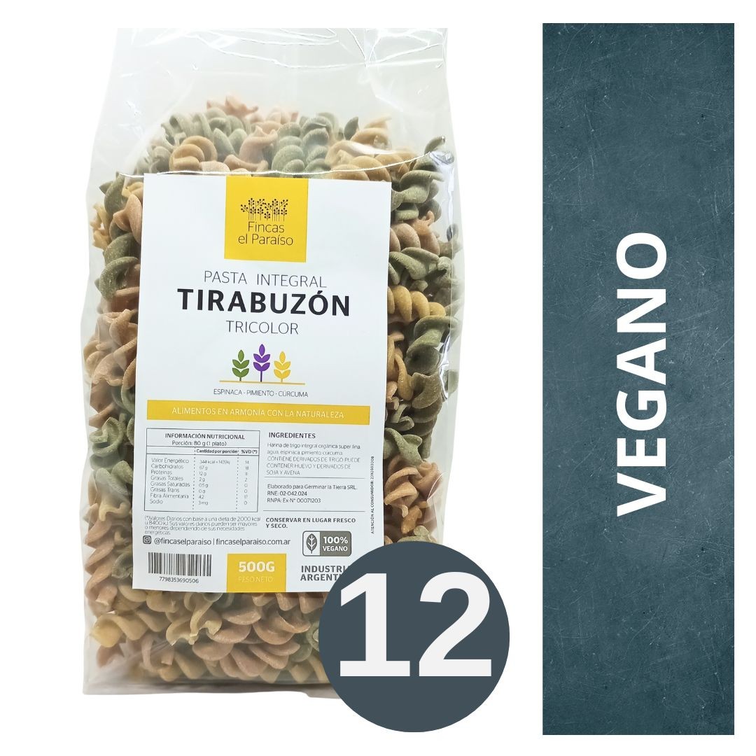 pack-de-pasta-integral-tirabuzon-fincas-el-paraiso-12-x-500-gr-tricolor