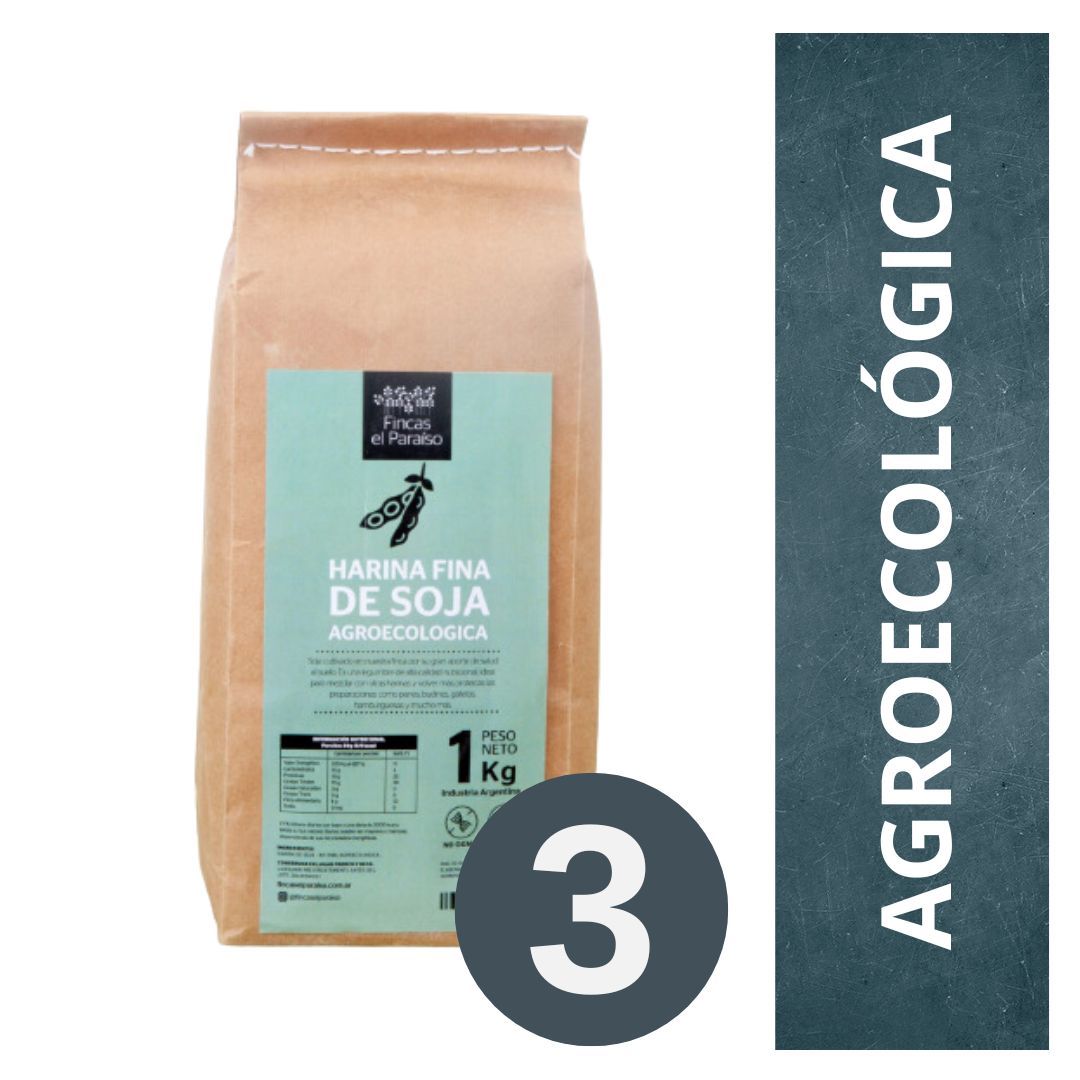 pack-harina-agroecologica-de-soja-fincas-el-paraiso-3-x-1-kg