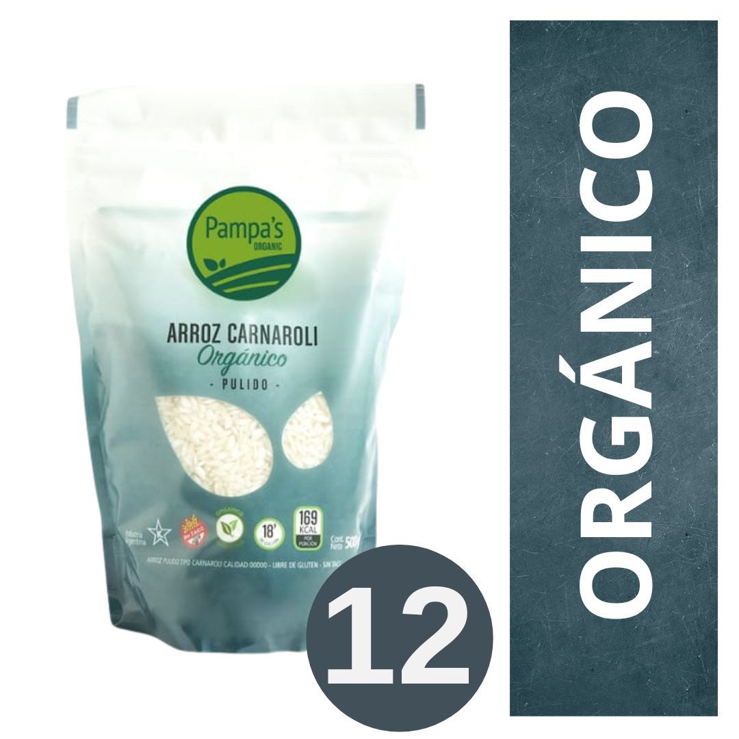 arroz-organico-carnaroli-pulido-pampas-organic-12-x-500-gr