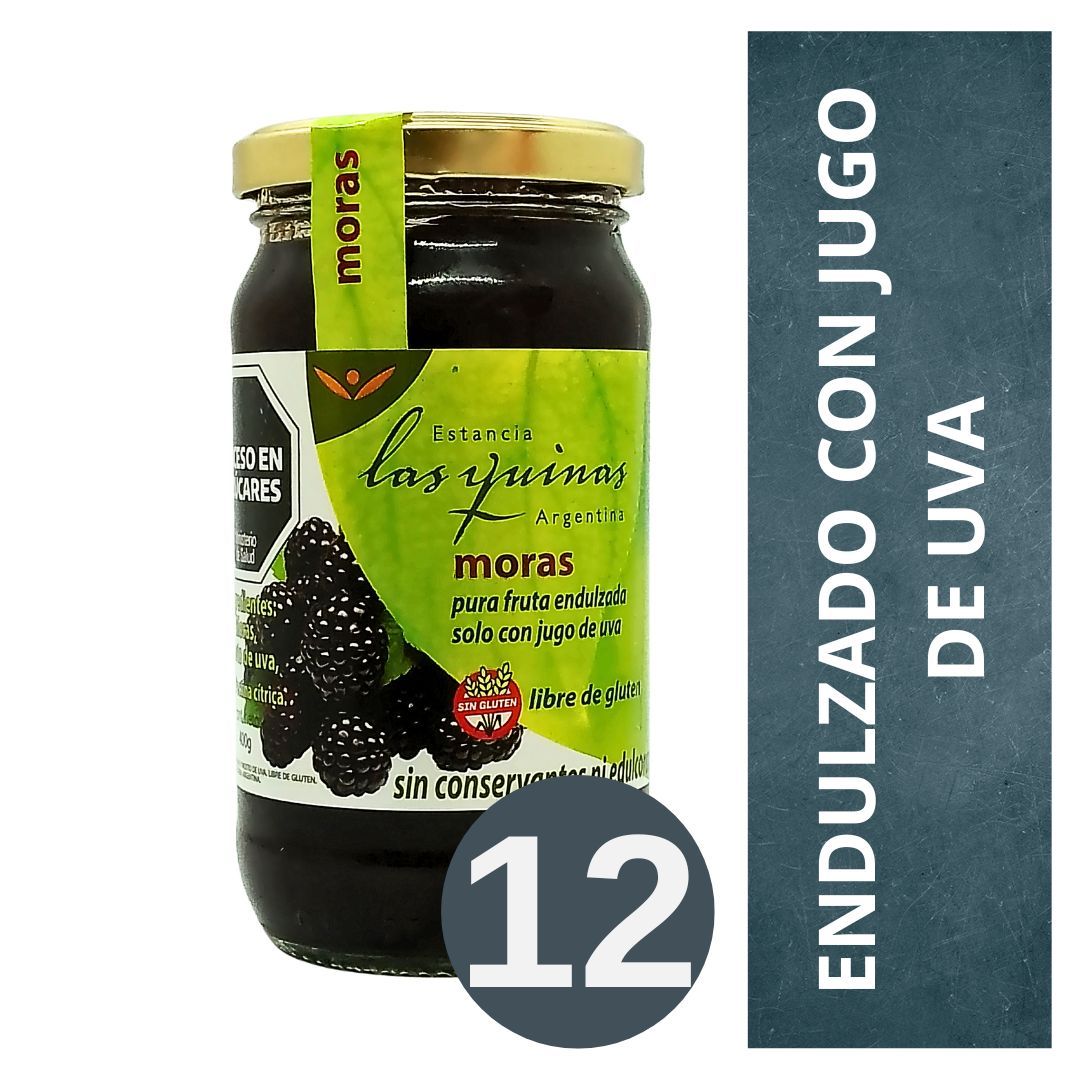 pack-de-mermeladas-de-moras-las-quinas-con-jugo-de-uva-12-x-400-gr