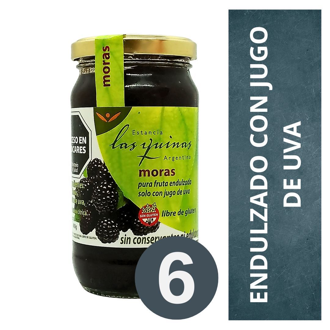 pack-de-mermeladas-de-moras-las-quinas-con-jugo-de-uva-6-x-400-gr