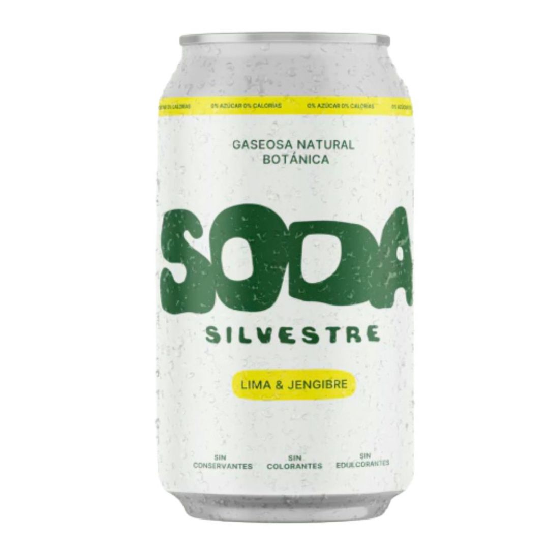 SODA NATURAL BOTÁNICA BOOCH LIMA & JENGIBRE X 354 CC - SIN AZÚCAR