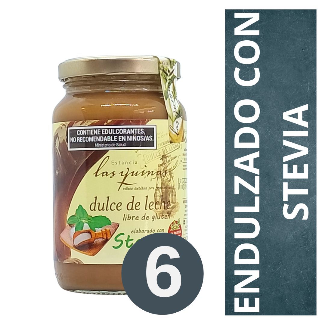 pack-de-dulce-de-leche-las-quinas-sin-azucar-6-x-450-gr-con-stevia