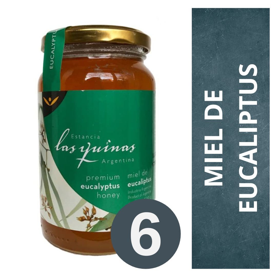 pack-de-miel-monofloral-de-eucalipto-las-quinas-6-x-500-gr